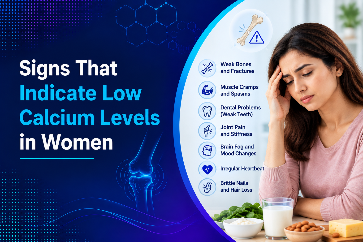 Signs That Indicate Low Calcium Levels in Women