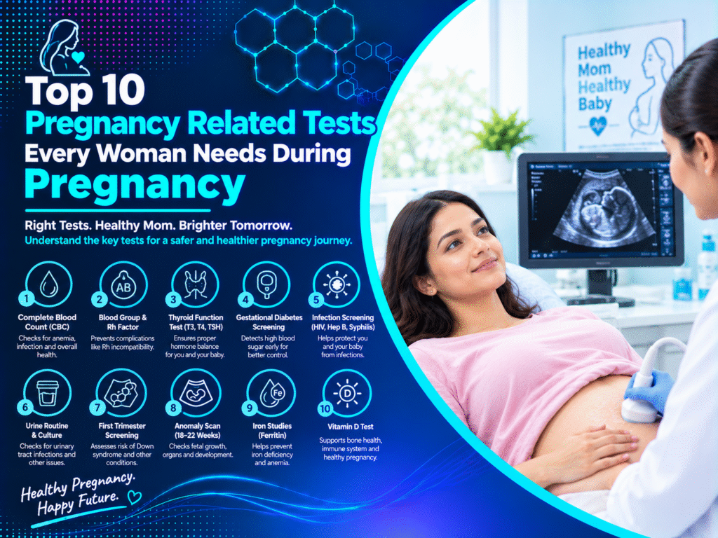 Top 10 Pregnancy Related Tests Every Woman Needs During Pregnancy